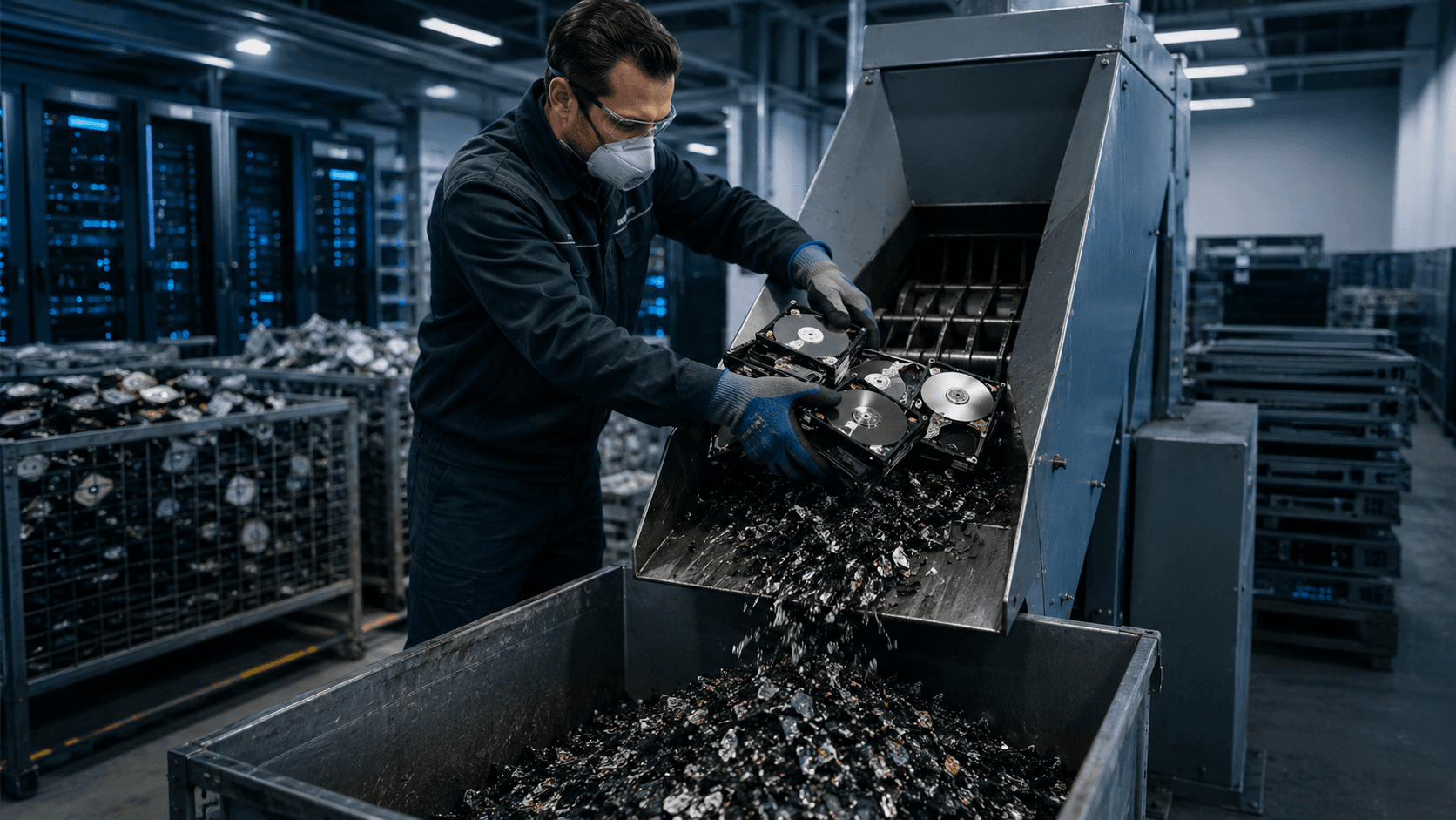 Why Hard Drive Destruction Services Are Essential for Secure E-Waste Recycling