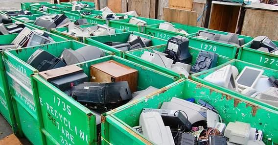 IT and electronic recycling process