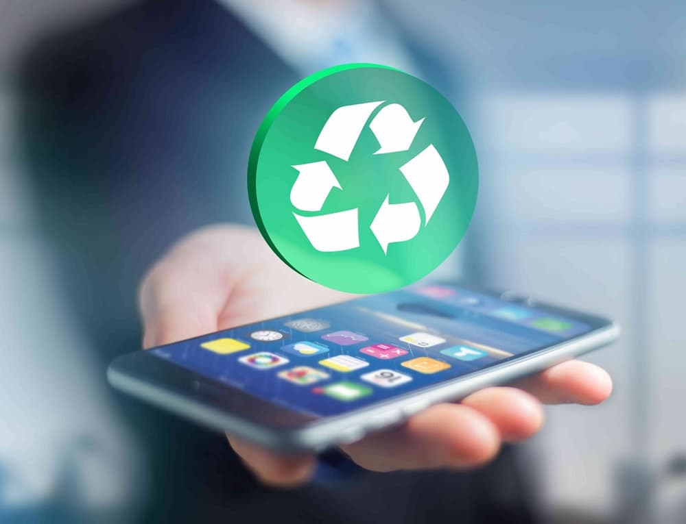 Mobile phone recycling