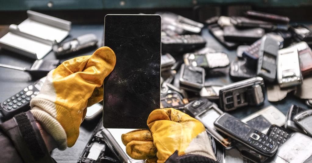 Recycle old mobile phones
