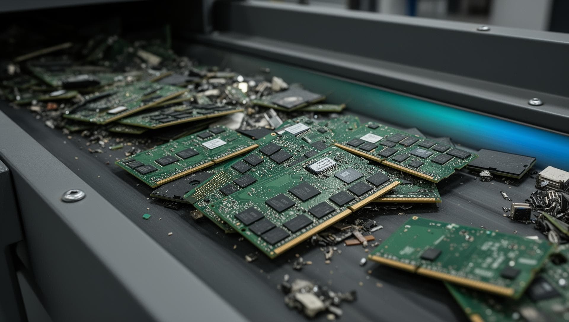 Materials inside mobile phones