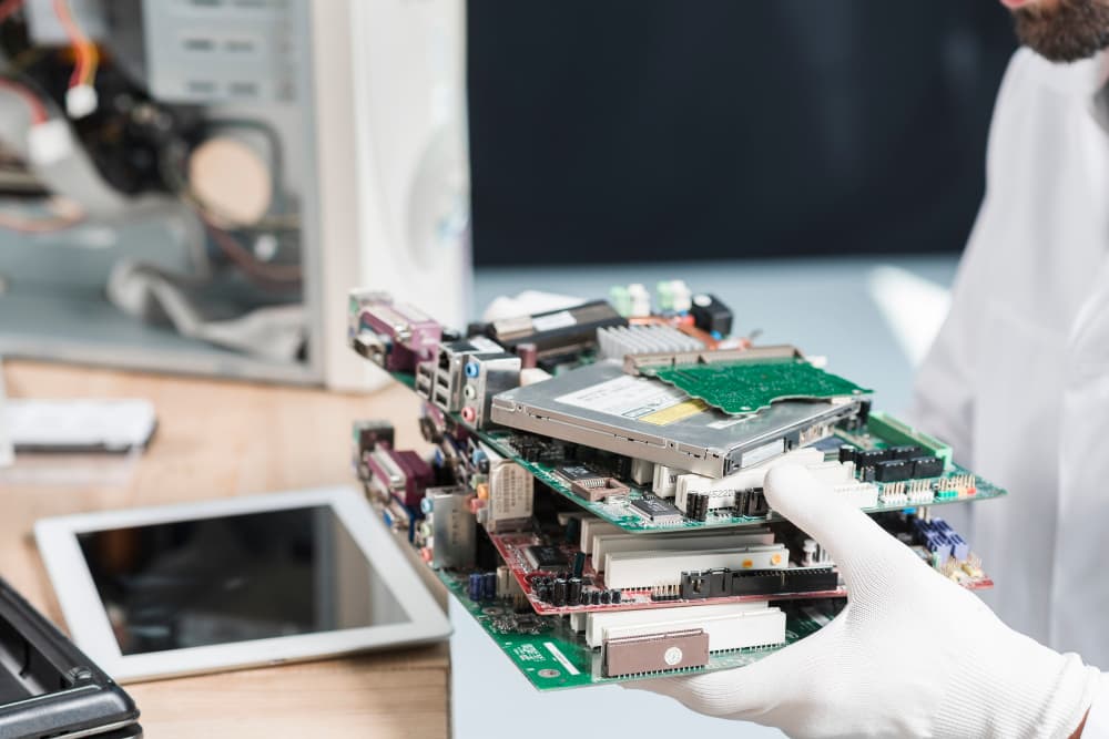 Mobile phone recycling process