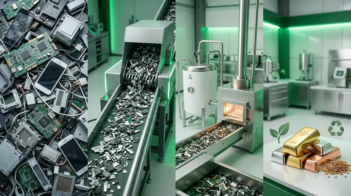 Precious Metal Refining Services: Process, Gold Recovery & E-Waste Metal Recovery Guide